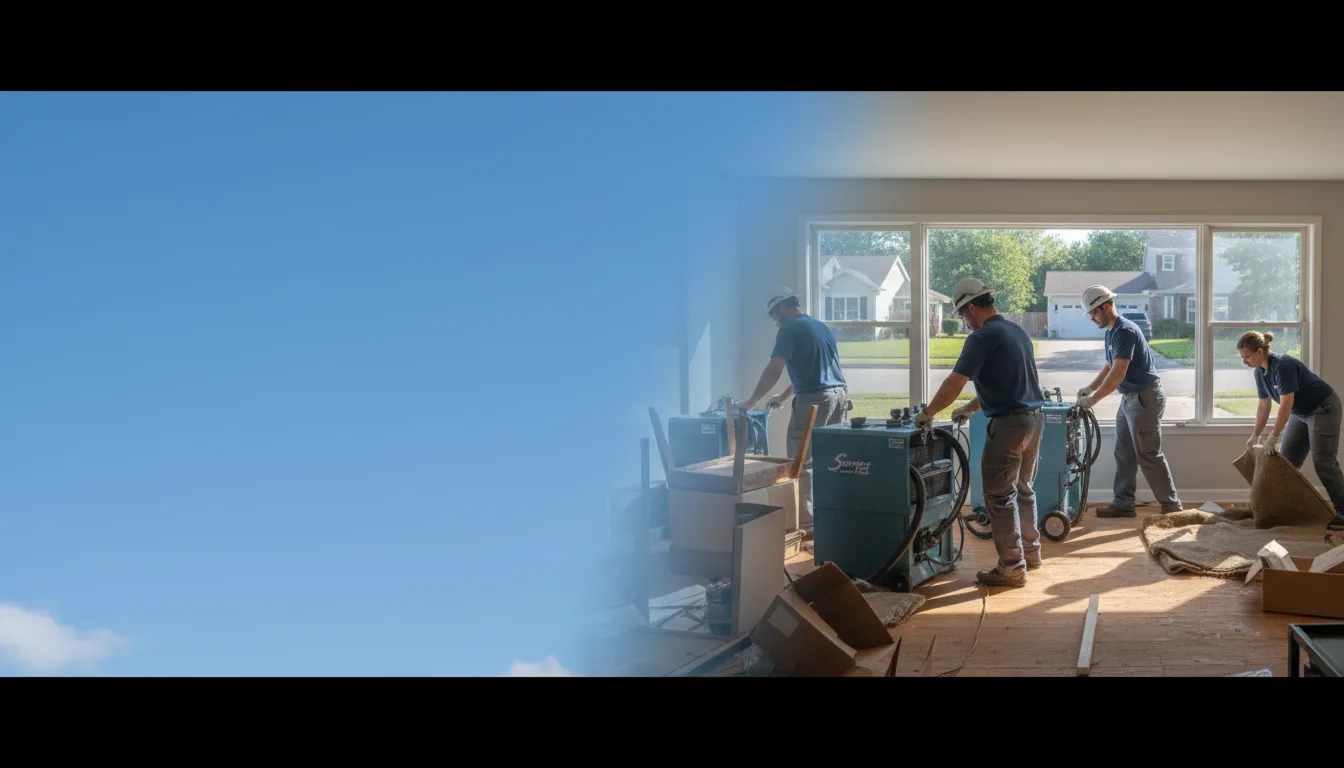 Flood Restoration in Falcon Heights, TX near me